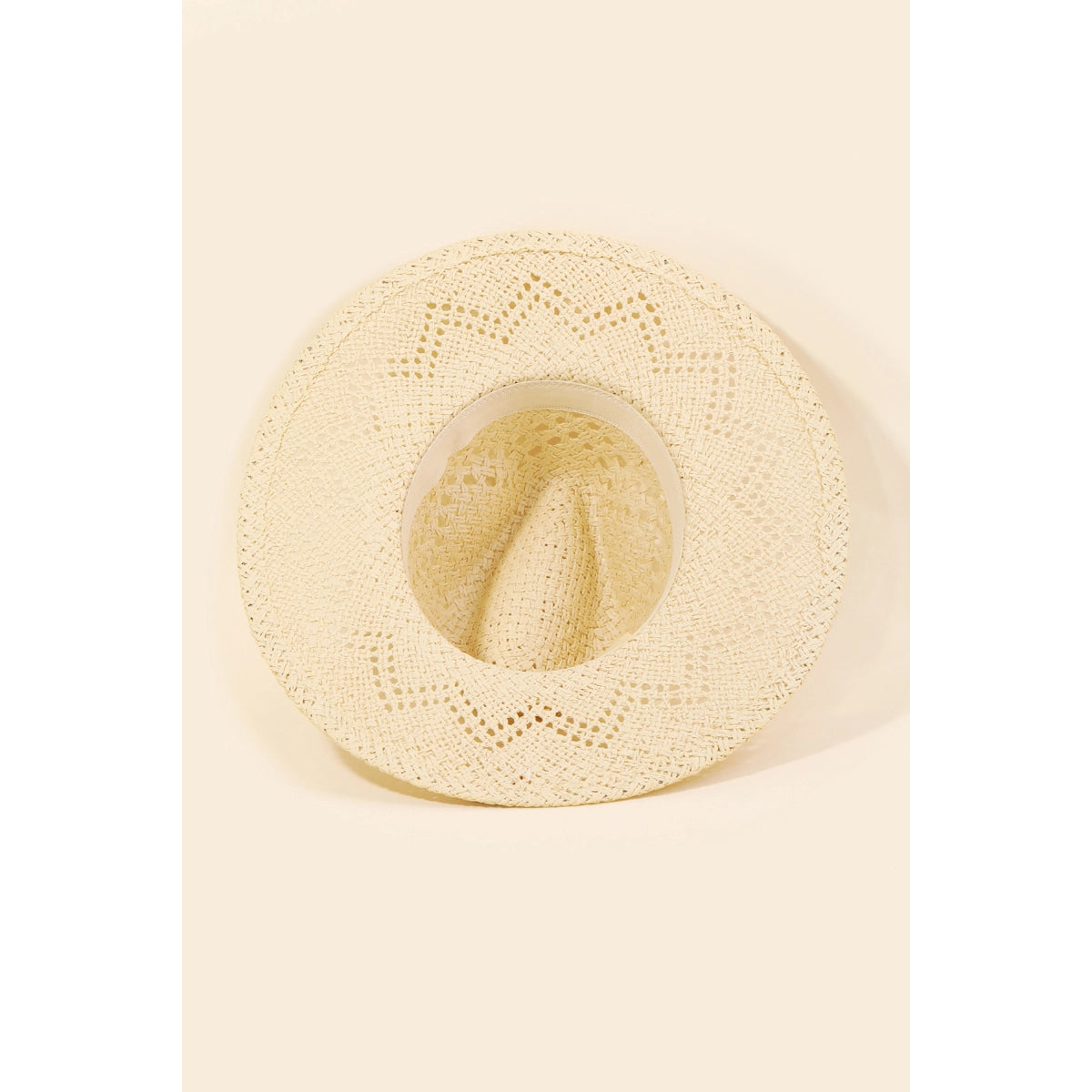 Pamala Straw Braided Fedora Hat