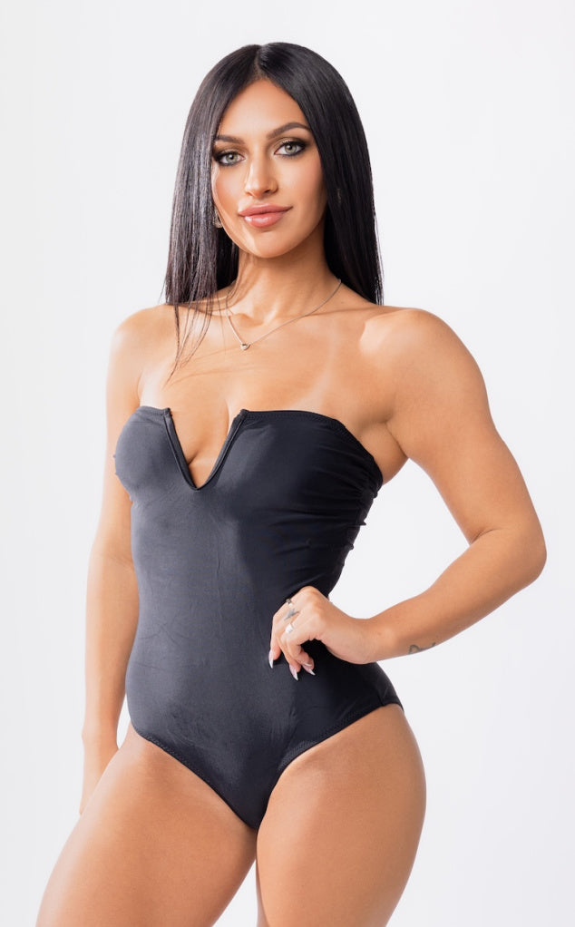 Cape Cod V Cut One Piece Swimsuit