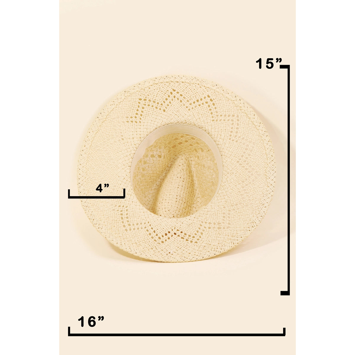 Pamala Straw Braided Fedora Hat