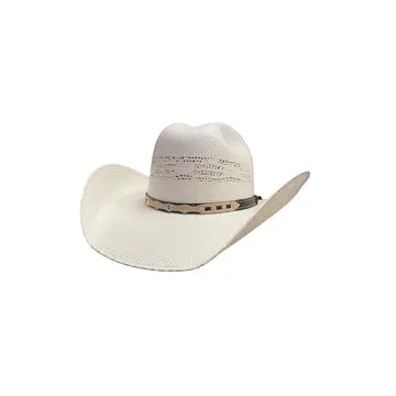 McMahon Ivory Straw Cattleman Cowboy Hat