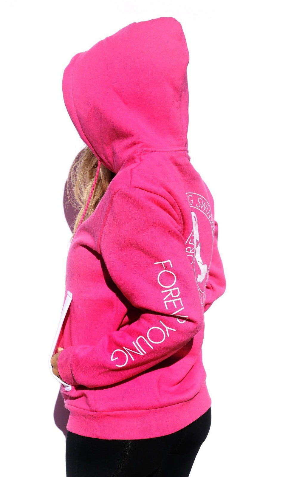 Forever Young Swimwear Pullover Hoodie - 100% Cotton-Hoodie-Forever Young Swimwear