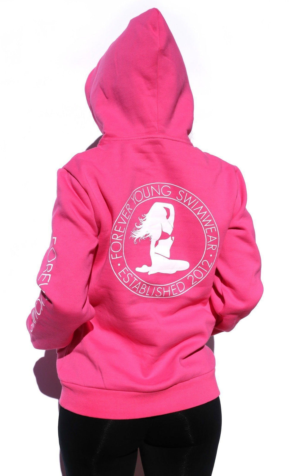 Forever Young Swimwear Pullover Hoodie - 100% Cotton-Hoodie-Forever Young Swimwear